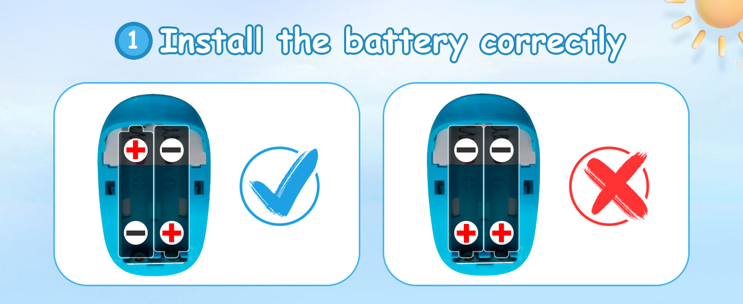 Children Fingertip Pulse Oximeter Blue