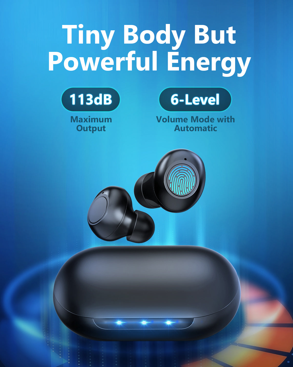 In-ear Hearing Aids Black