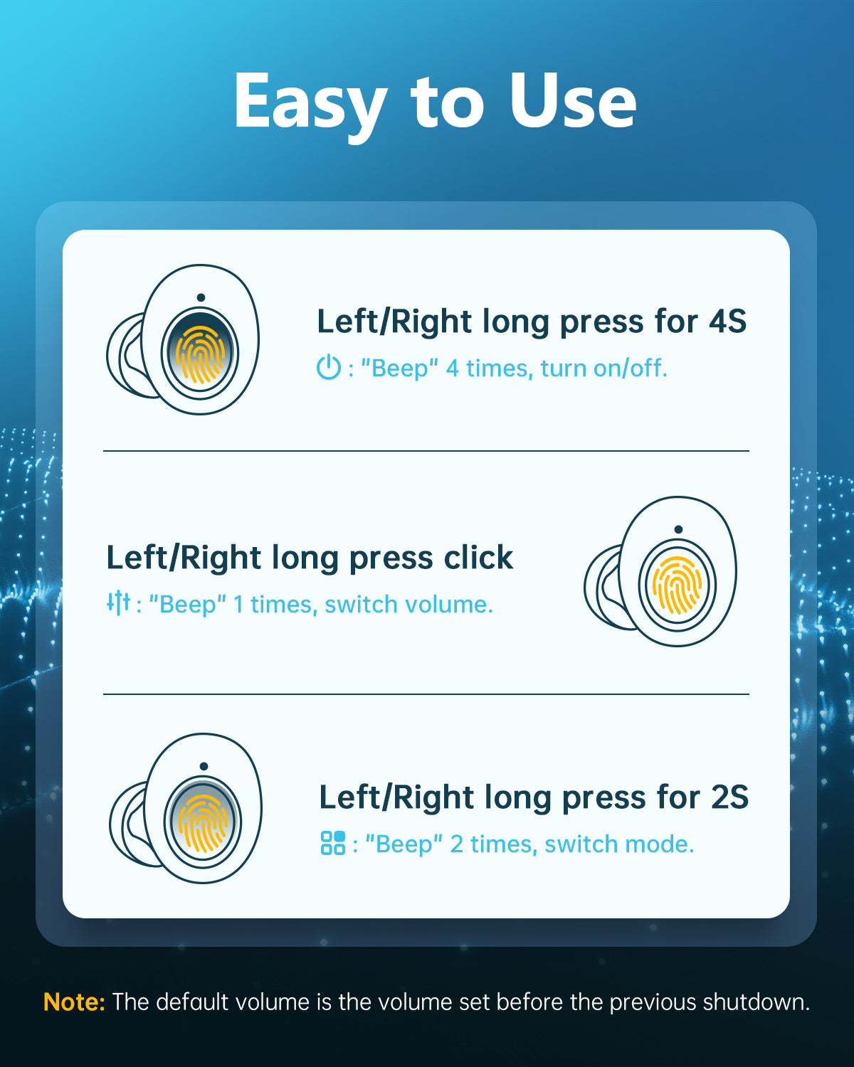 In-ear Hearing Aids Black