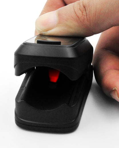 Bluetooth OLED Fingertip Pulse Oximeter Black